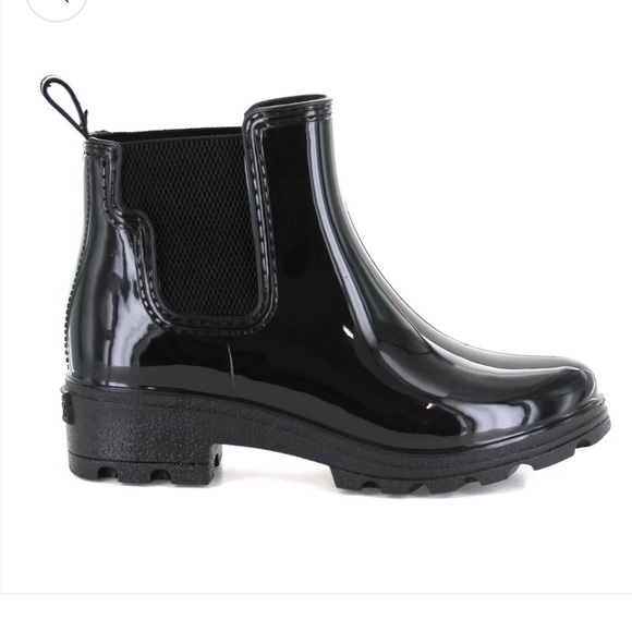 Seven7• NWT, Halifax Black Short Ankle Women’s Rain Boots, Size 7 - Picture 4 of 9